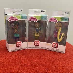 Disney Princess 👑 ‘Comfy Squad’ Rock Candy vinyl figure set